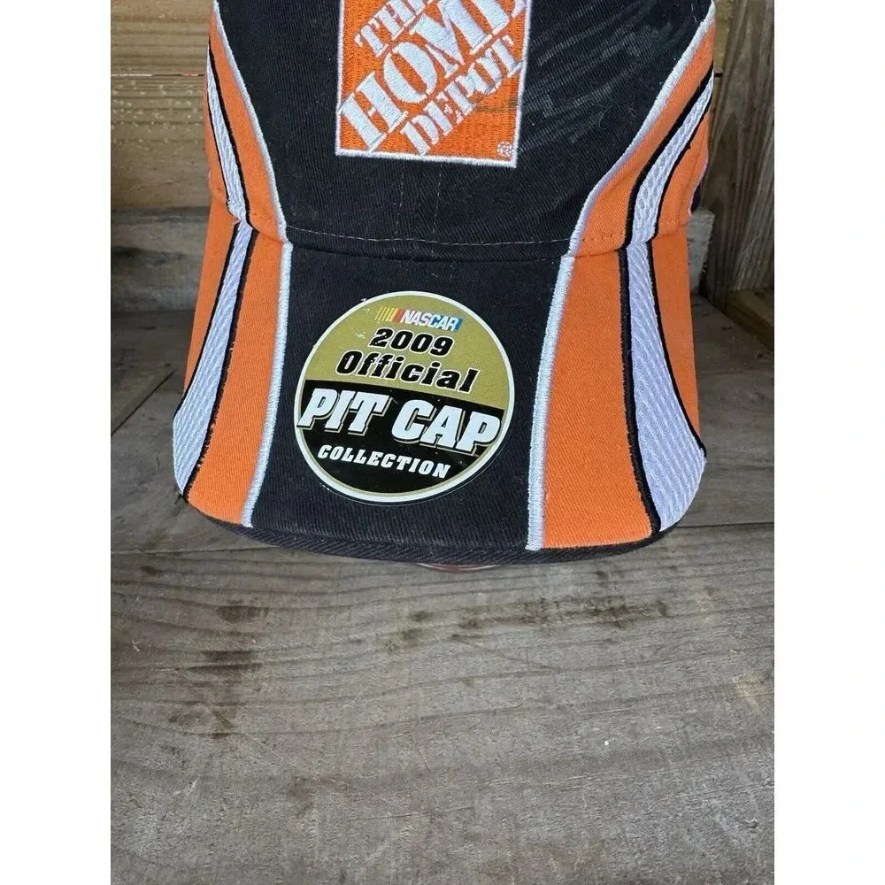 Autographed Tony Stewart #20  Nascar Hat Home Depot‎ Official Pit Cap